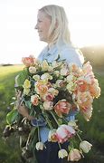 Image result for Apple Blossom Dahlia