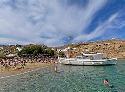 Image result for Mykonos Super Paradise Beach People