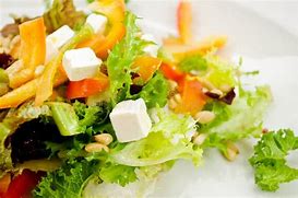 Image result for green salad with feta cheese