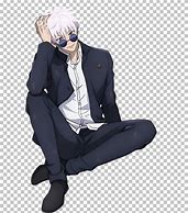 Image result for Gojo Satoru Sitting