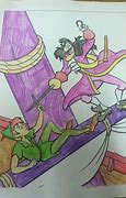 Image result for Peter Pan Hook vs Octopus