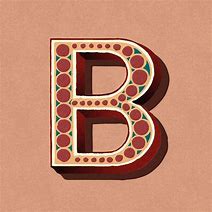 Image result for Classic Letter B