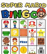 Image result for Super Mario Bingo