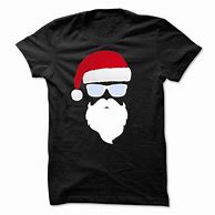 Image result for T-Shirt Santa Face