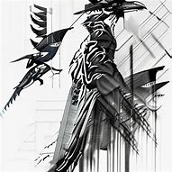 Image result for Raven Symbol Side Profile