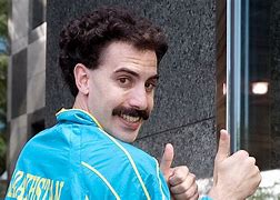 Image result for Borat and Azerbaijan President