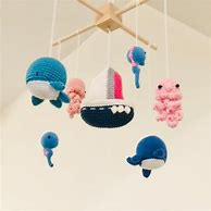 Image result for Crochet Baby Mobile