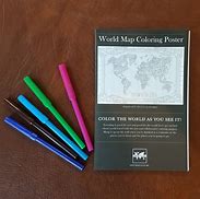 Image result for World Map Colouring Poster