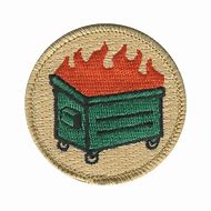 Image result for Dumpster Fire Patch