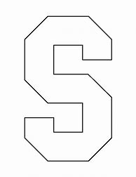 Image result for Letter S Tamplet