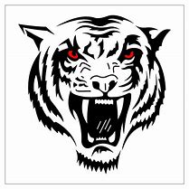 Image result for Tiger Face Stencil