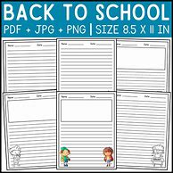 Image result for Grade School Writing Paper