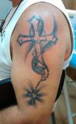 Image result for Gambar Tato Salib