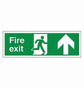 Image result for Fire Exit Sign Clip Art