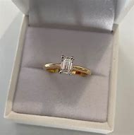 Image result for Solitaire Emerald Cut Anniversary Ring