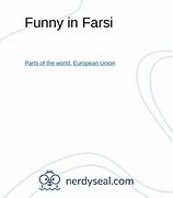 Image result for Funny in Farsi TV