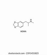 Image result for Mdma Molecular Structure