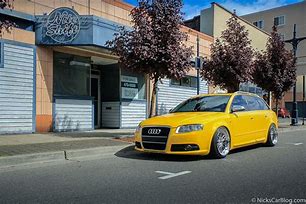 Image result for Yellow B7 Audi RS4