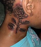 Image result for Name Neck Tattoos for Women