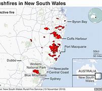 Image result for Fires in Victoria Map