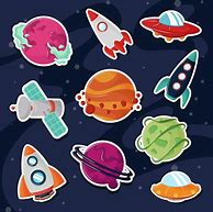 Image result for Tumblr Stickers Space