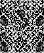 Image result for Black Lace Pattern No Background