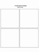 Image result for 4x4 Square Template