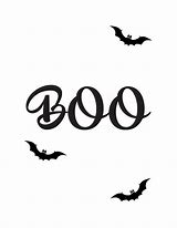 Image result for Free Printable Halloween Boo Signs