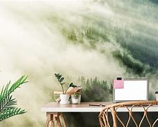 Image result for Misty Forest Wall Mural