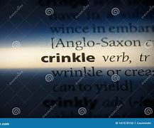 Image result for The Word Crinkle