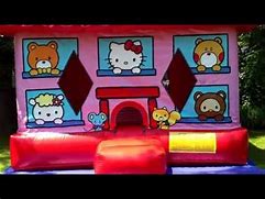 Image result for Hello Kitty Bounce House