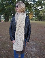 Image result for Crochet Long Scarf