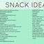 Image result for Snacks Items List