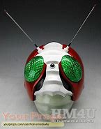 Image result for Kamen Rider Helmet Replica