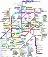 Image result for Metro Lines Map Madrid