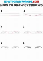 Image result for Draw Eyebrows