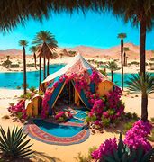 Image result for Beautiful Desert Oasis