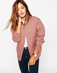 Image result for Pink Bomber Jacket