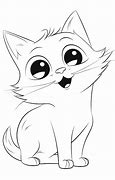 Image result for Black and White Female Cat Cartoon