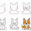 Image result for Cool Corgi Drawing