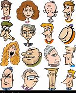 Image result for Cartoon People Faces