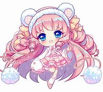 Image result for Chibi Yandere Balck and Purple PNG