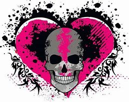 Image result for Skeleton Skull for Valentine