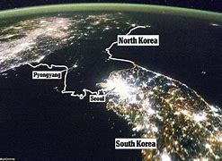 Image result for North Korea Night