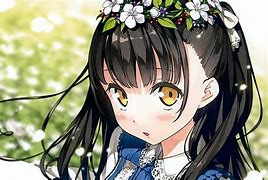 Image result for Anime Girl Yellow Eyes