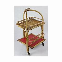 Image result for Small Rolling Bar Cart