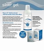 Image result for Ionic Silver Gel