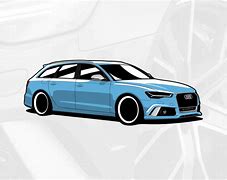 Image result for Audi RS6 Drawing