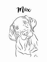 Image result for Dog Sign Language Line Drawing