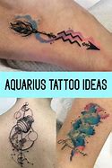 Image result for Aquarius Finger Tattoo